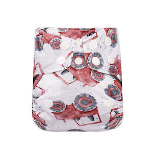 Baby wear: Bear & Moo Newborn Cloth Nappy - Little Red Tractor