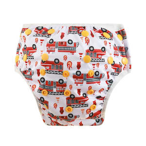 Bear & Moo Swim Nappy - Fire Fire