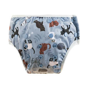 Bear & Moo Swim Nappy - Meow