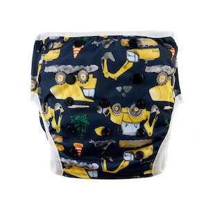 Baby wear: Bear & Moo Swim Nappy - Let's Dig