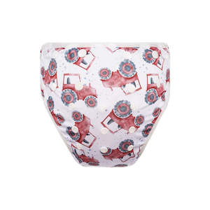 Baby wear: Bear & Moo Swim Nappy - Little Red Tractor