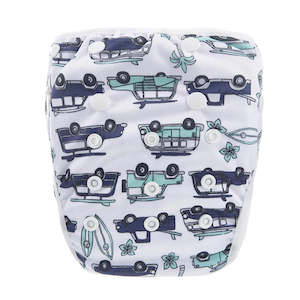 Bear & Moo Swim Nappy - Surf's Up