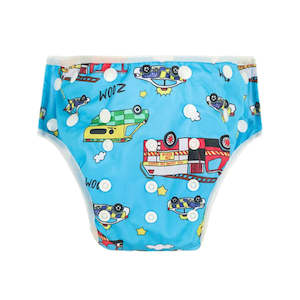 Bear & Moo Swim Nappy - NZ Emergency Vehicles