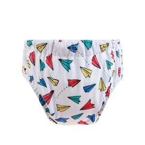 Bear & Moo Training Nappy - Paper Planes