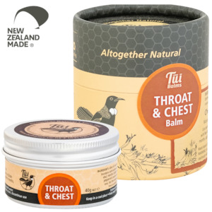 Baby wear: Tui Throat & Chest Balm 100gm Eco Pot