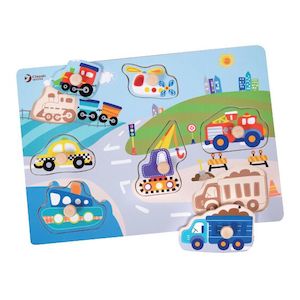 Baby wear: Classic World Traffic Puzzle