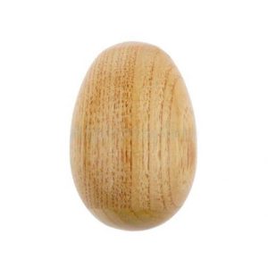 Baby wear: Natural Wooden Egg Maraca