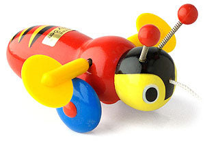 Baby wear: Buzzy Bee Pull Along Wooden Toy