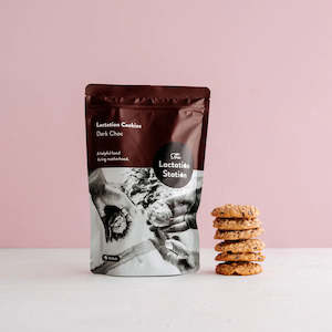 The Lactation Station Dark Chocolate Lactation Cookies