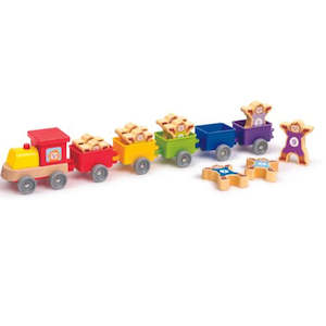 Hape Monkey Number Train