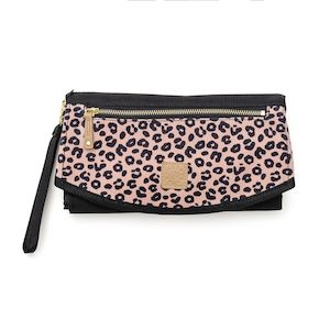 Baby wear: Pretty Brave Roundabout Change Clutch - Leopard