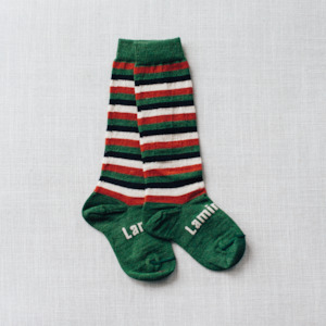 Baby wear: Lamington Merino Knee High Socks - Sleigh (Limited Edition) Size 2-4 years only