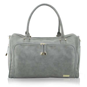 Isoki Double Zip Satchel - Stone