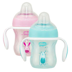 Baby wear: Chicco Super Soft Silicone Transition Cup with Handles 4m+