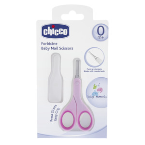 Baby wear: Chicco Baby Nail Scissors - Pink