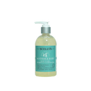 Baby wear: Scullys Mother & Baby Body Wash, Shampoo & Conditioner 300ml