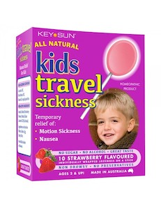 Baby wear: Key Sun All Natural Kids Travel Sickness Pops 10 pack