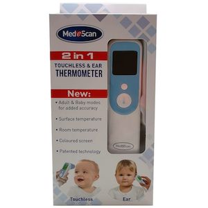 Medescan 2 in 1 Touchless & Ear Thermometer