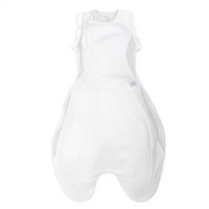 Purflo Swaddle to Sleep Bag All Seasons - Soft White