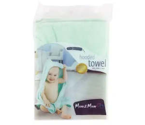 Towels Face Cloths: Mum2Mum Hooded Towel Mint