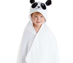 Towels Face Cloths: Mum2Mum KIDDIE TOWEL - White Panda