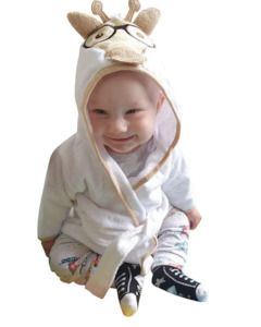 Neeva Baby Bath Robe HIPSTER GIRAFFE