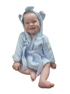 Towels Face Cloths: Neeva Baby Bath Robe ELEPHANT