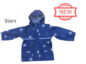 Silly Billyz Waterproof Jacket - STARS