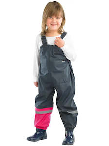 Mum2Mum Rainwear Overalls HOT PINK