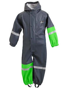 Rainwear: Mum2Mum Rainwear All in One LIME GREEN