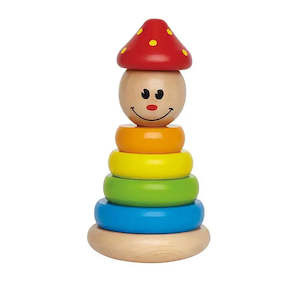 Educational Toys: Hape Clown Stacker