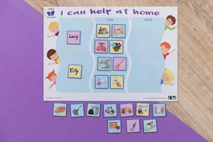 Educational Toys: Lulubug Learning Magnetic My Chore Chart