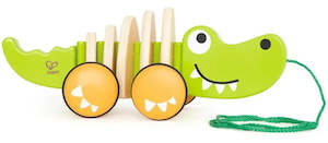 Wooden Toys: Hape Walk-A-Long Croc