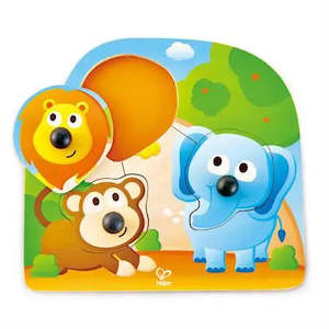 Puzzles: Hape Big Nose Jungle Puzzle