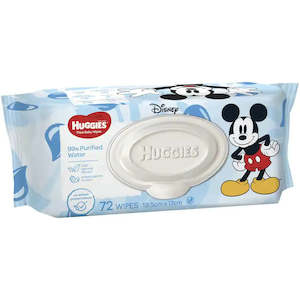 Huggies Baby Water Wipes 99% Water - Pack of 72