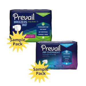 Sample Pack: Prevail® Sample Pack - 3 pcs ( Free Delivery )