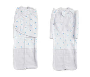 Mum2Mum SUMMER DreamSwaddle BLUE CROSS