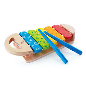 Educational Toys: Hape Rainbow Xylophone