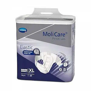 Molicare All In One Briefs: MoliCare Premium Elastic 9D - XLarge (Pack of 14)