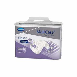 Molicare All In One Briefs: MoliCare Premium Elastic 8D - Medium (Pack of 26)