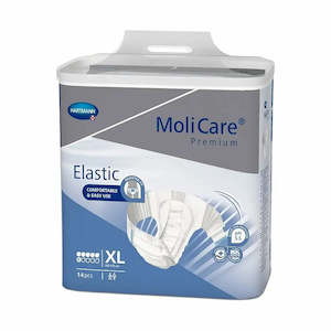 Molicare All In One Briefs: MoliCare Premium Elastic 6D - XLarge (Pack of 14)