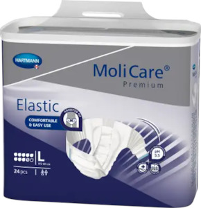 MoliCare Premium Elastic 9D - Large (Pack of 24)