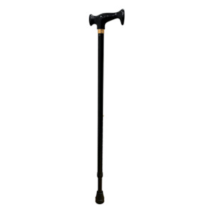 Black Aluminium Cane with T-Shape handle   (79084)