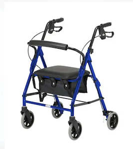 Four Wheel Classic Aluminum Rollator (RO501)