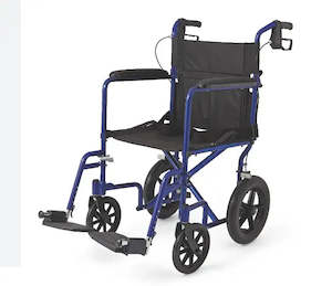 Wheelchairs: Aluminum Transport Wheelchair - (WH921)