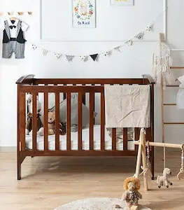 Kapai VENUS Drop Side Wooden Baby Cot