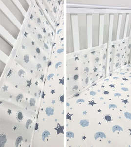 Sleep Tight Breathable Mesh Cot Bumper