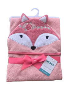 Neeva Hooded Towel PINK FOX