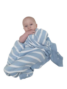 Sleep Tight 100% Cotton Knit Blanket