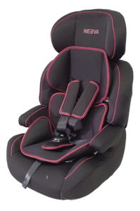 NEEVA 2 in 1 Booster Car Seat (CT515) - Maroon Trim